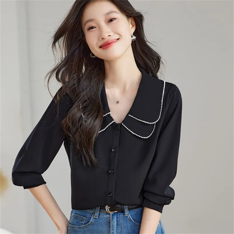 MADALLO Shirts Women's Black-1