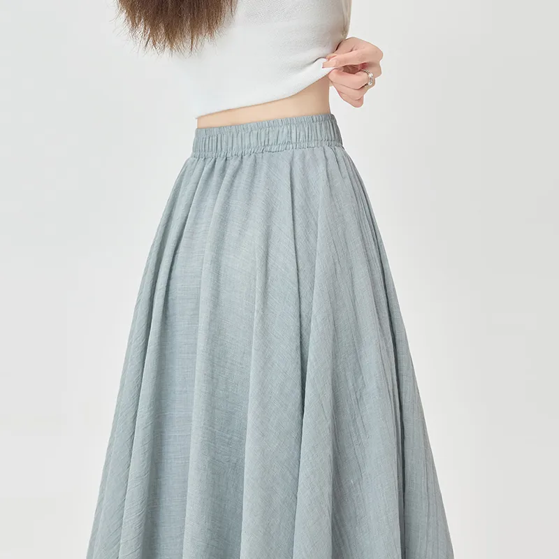 MADALLO Casual Long Skirt Women's-4