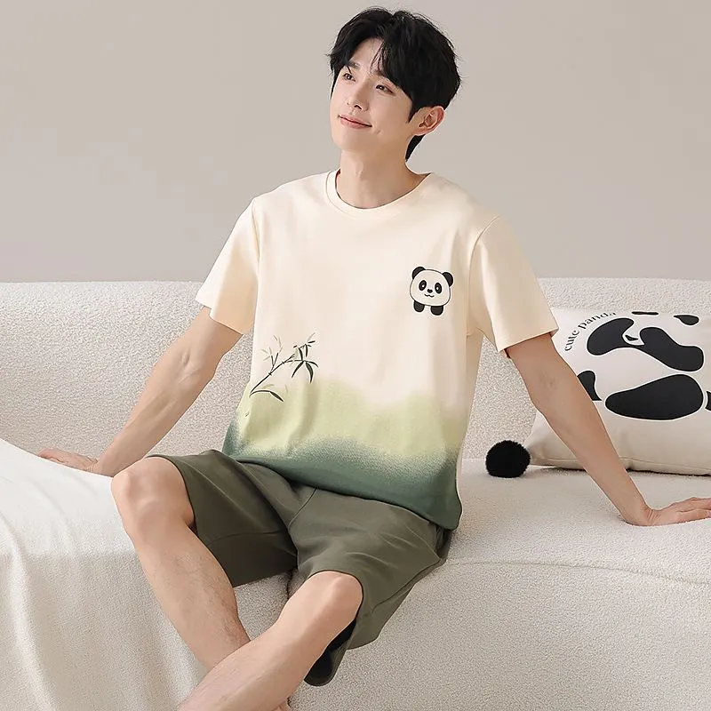 XISHE Pajama Set Men's Standard Color-3