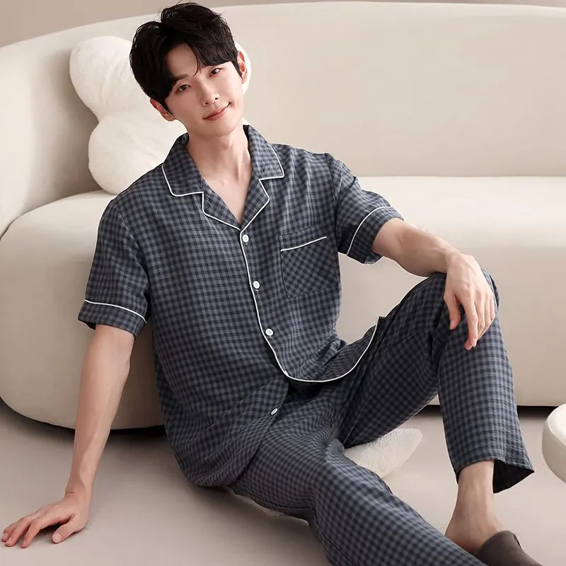 XISHE Men Pajama Sets-2