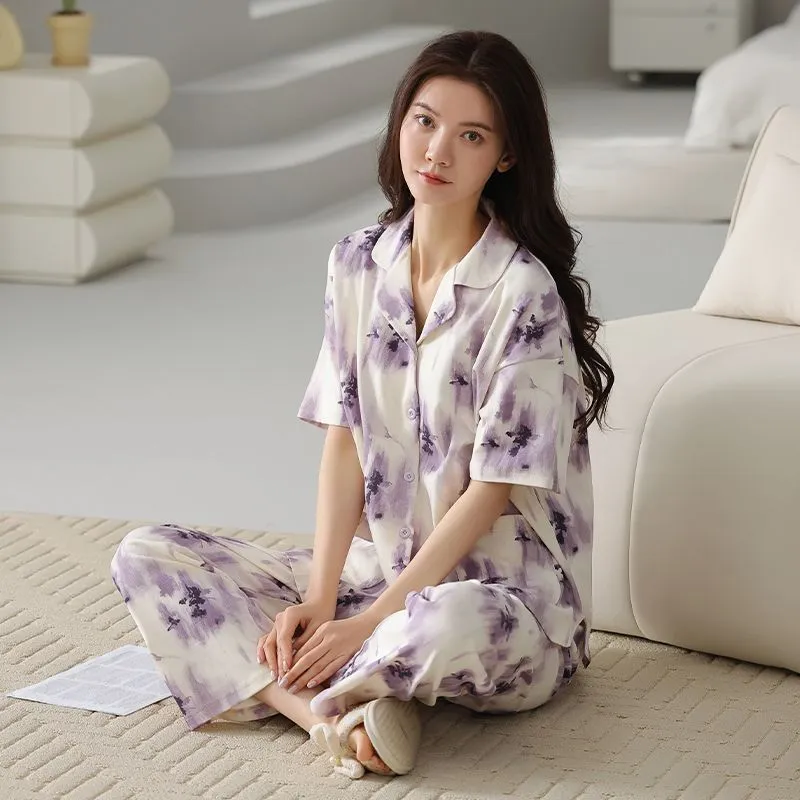 XISHE Pajama Set Women's Multicolor-3