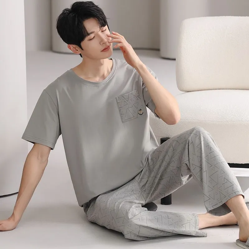 XISHE Pajama Set Men's Standard Color-3
