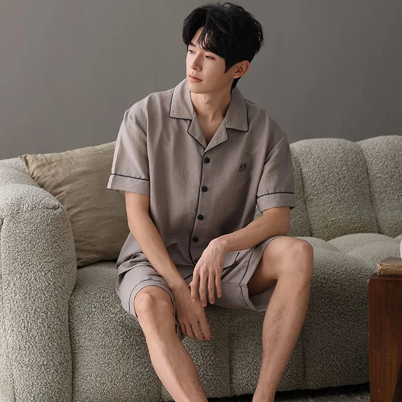 XISHE Men Pajama Sets-4