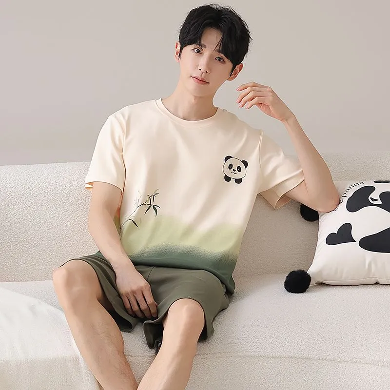 XISHE Pajama Set Men's Standard Color-1
