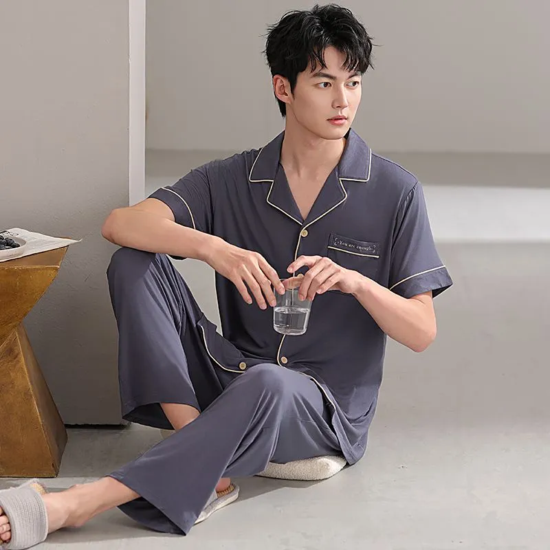 XISHE Pajama Set Men's Standard Color-3