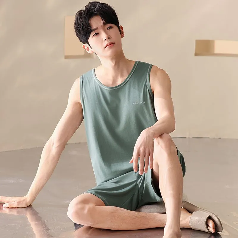 XISHE Men Pajama Sets-4