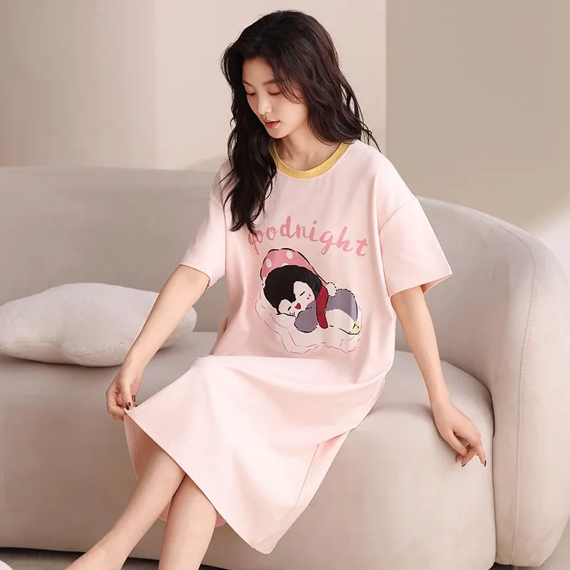 XISHE Women's Nightgowns-4