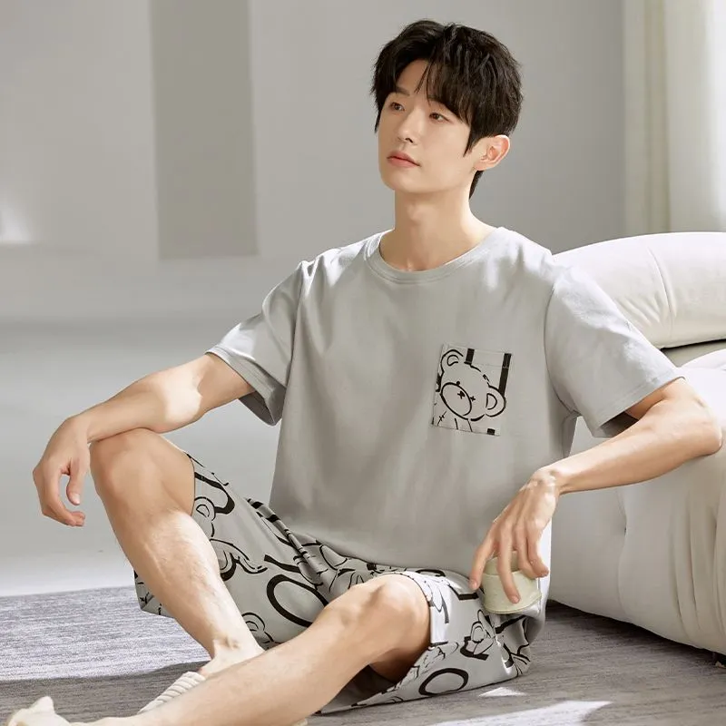 XISHE Men Pajama Sets-1