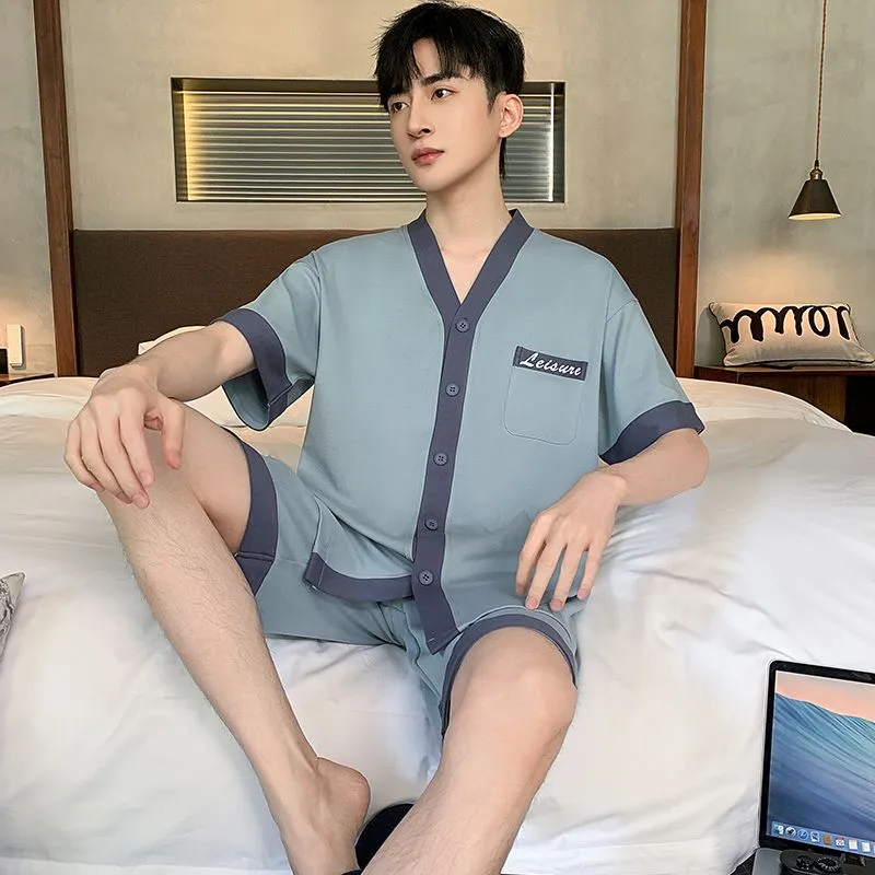 XISHE Pajama Set Men's Standard Color-3