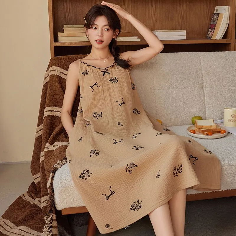 XISHE Women's Nightgowns-3