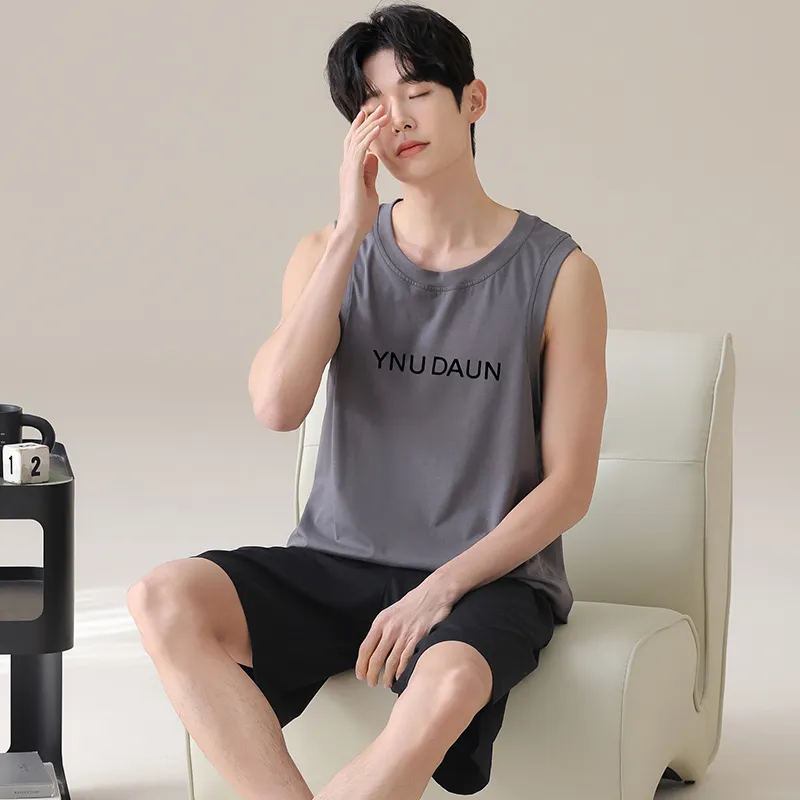 XISHE Men Pajama Sets-5