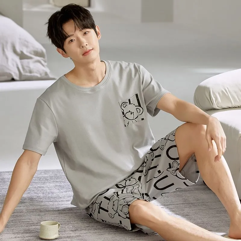 XISHE Men Pajama Sets-2