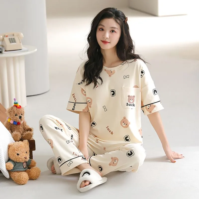 XISHE Pajama Set Women's Standard Color-1
