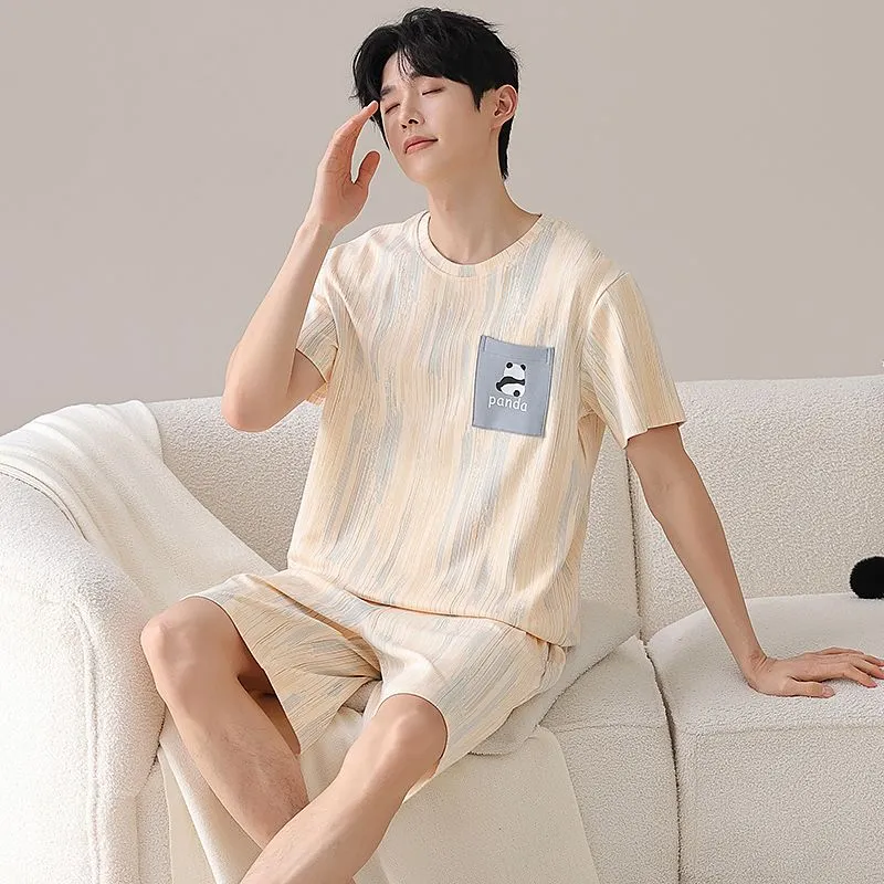 XISHE Pajama Set Men's Standard Color-2