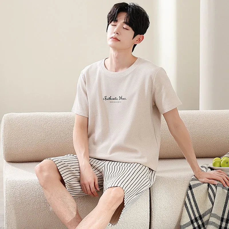 XISHE Pajama Set Men's Standard Color-2