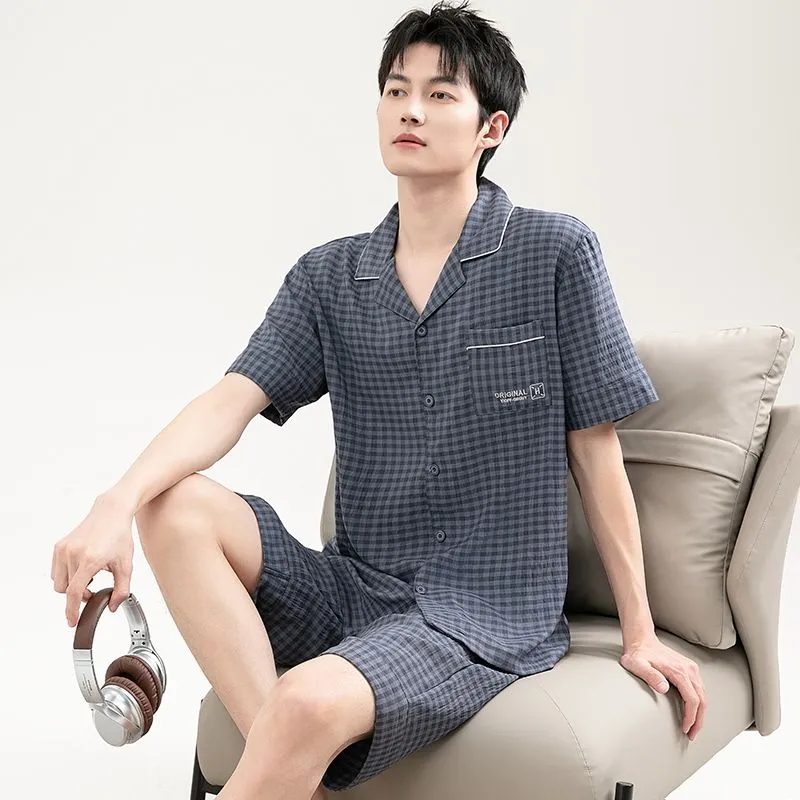 XISHE Pajama Set Men's Standard Color-2