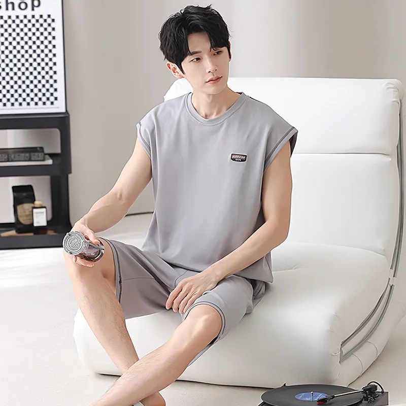 XISHE Men Pajama Sets-4
