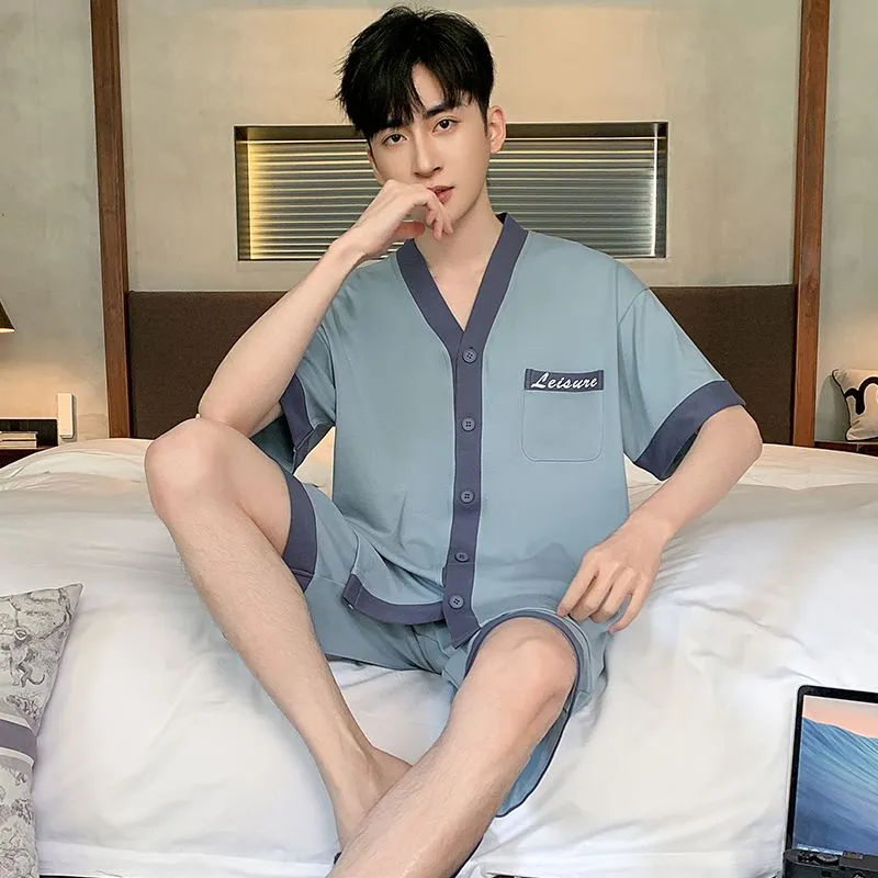 XISHE Pajama Set Men's Standard Color-4