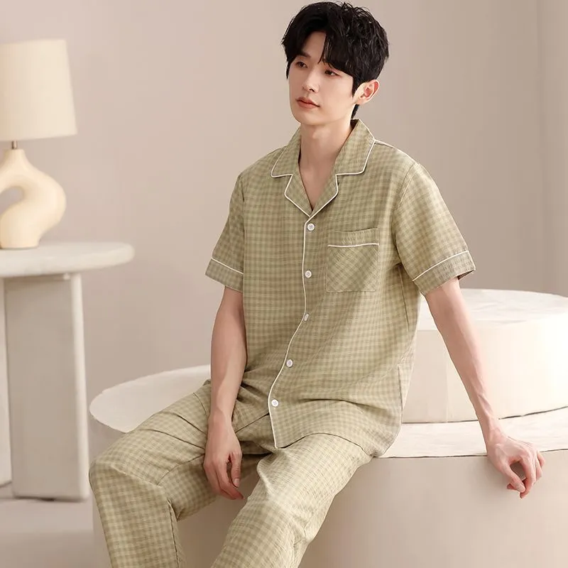 XISHE Men Pajama Sets-4