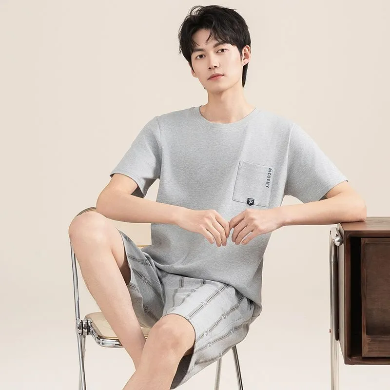 XISHE Men Pajama Sets-3