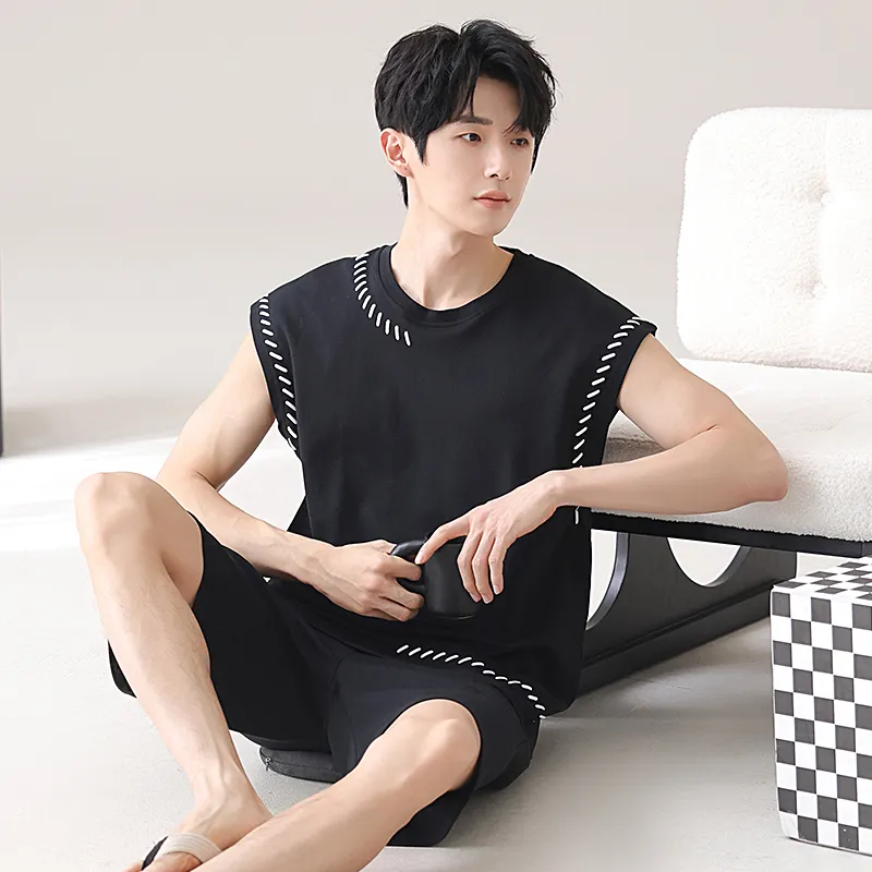 XISHE Men Pajama Sets-2