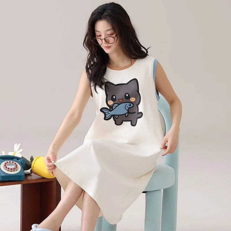 XISHE Women's Nightgowns-4