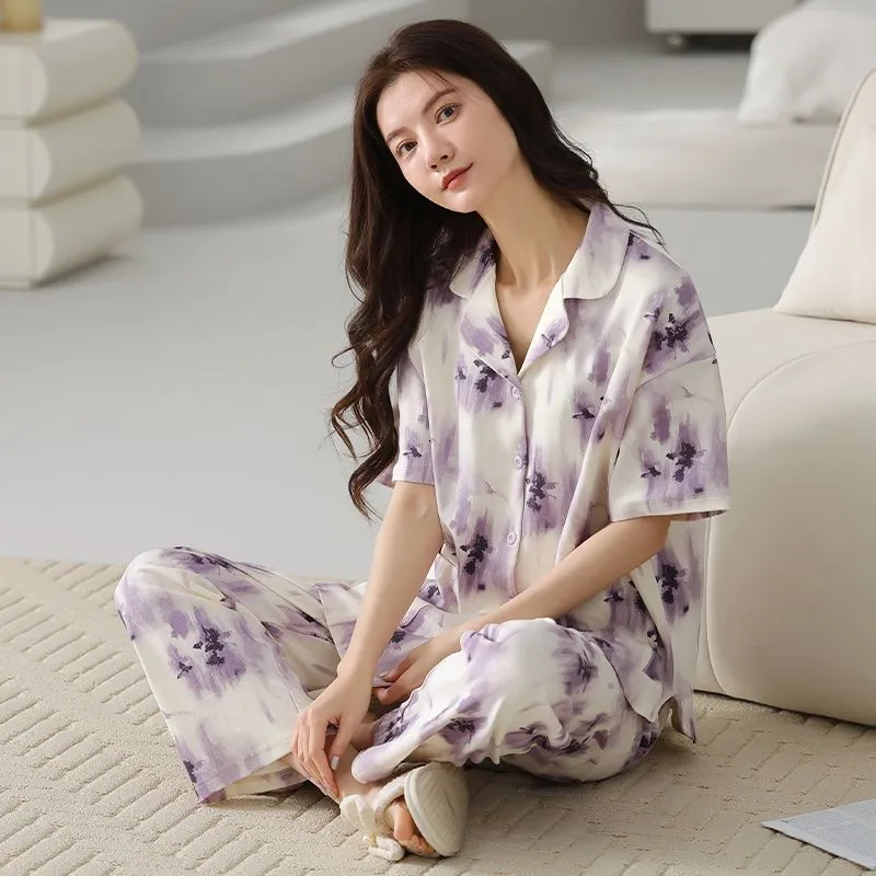 XISHE Pajama Set Women's Multicolor-1