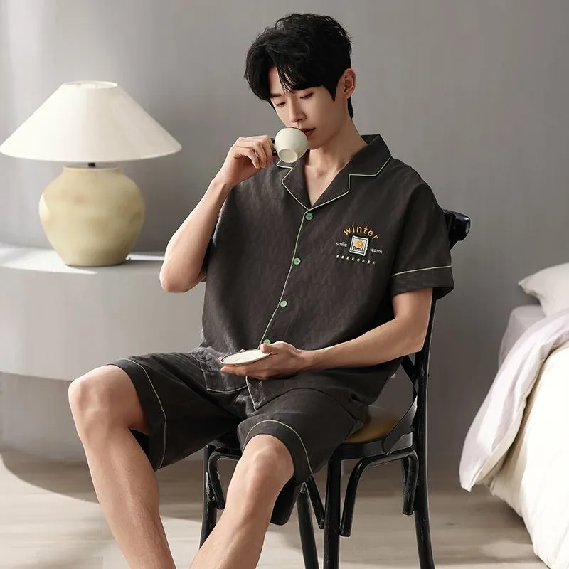 XISHE Men Pajama Sets-2