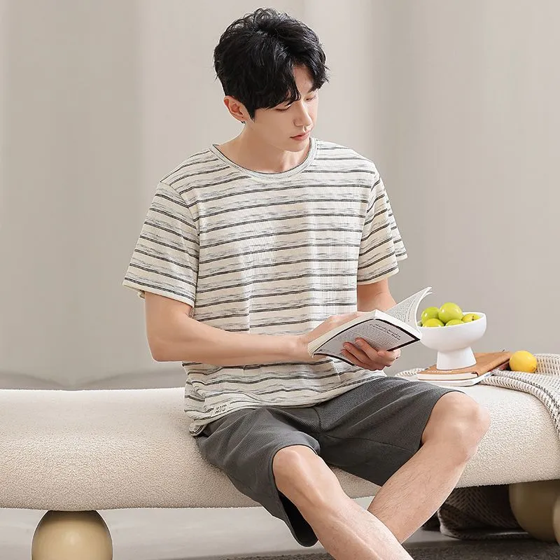 XISHE Pajama Set Men's Standard Color-3