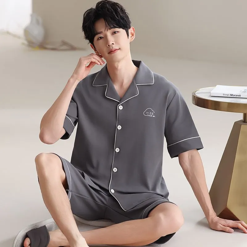 XISHE Men Pajama Sets-2