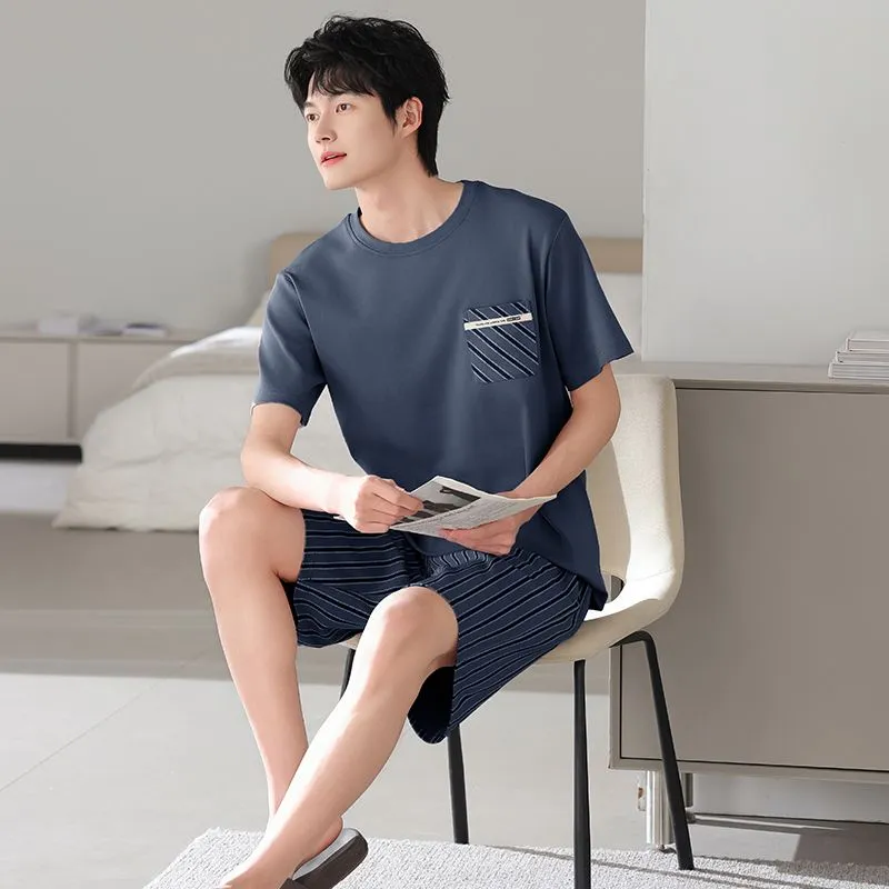 XISHE Men Pajama Sets-2