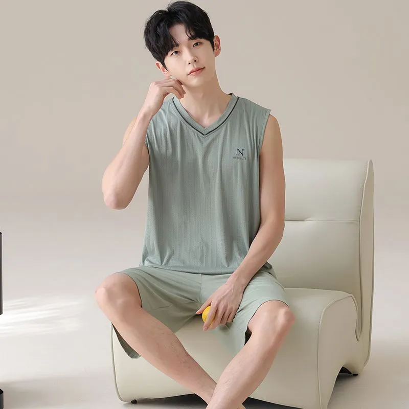 XISHE Men Pajama Sets-2