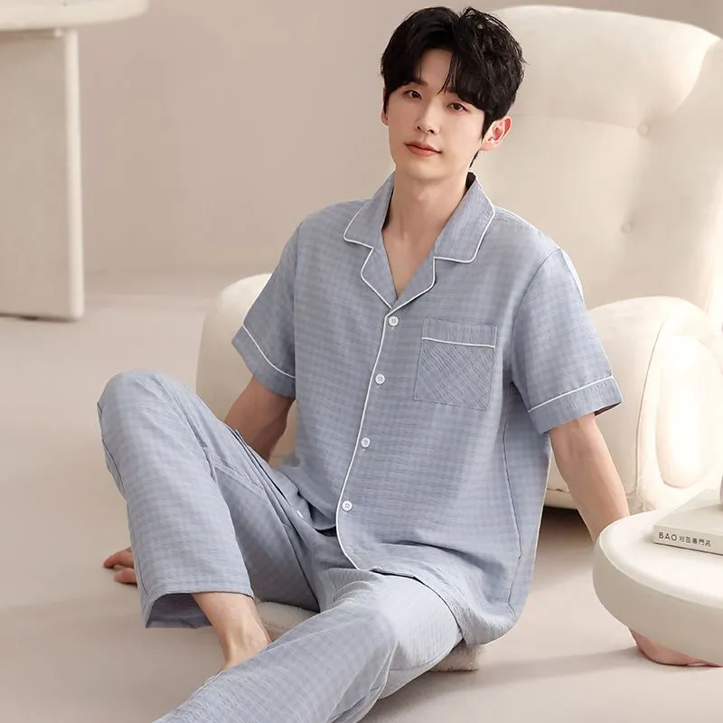 XISHE Men Pajama Sets-2