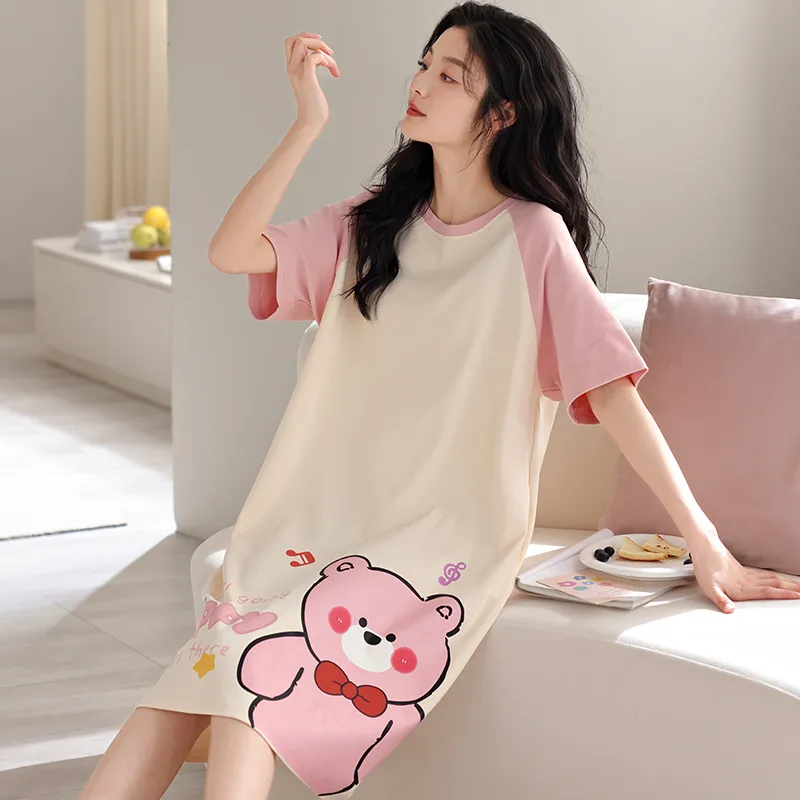 XISHE Women's Nightgowns-4