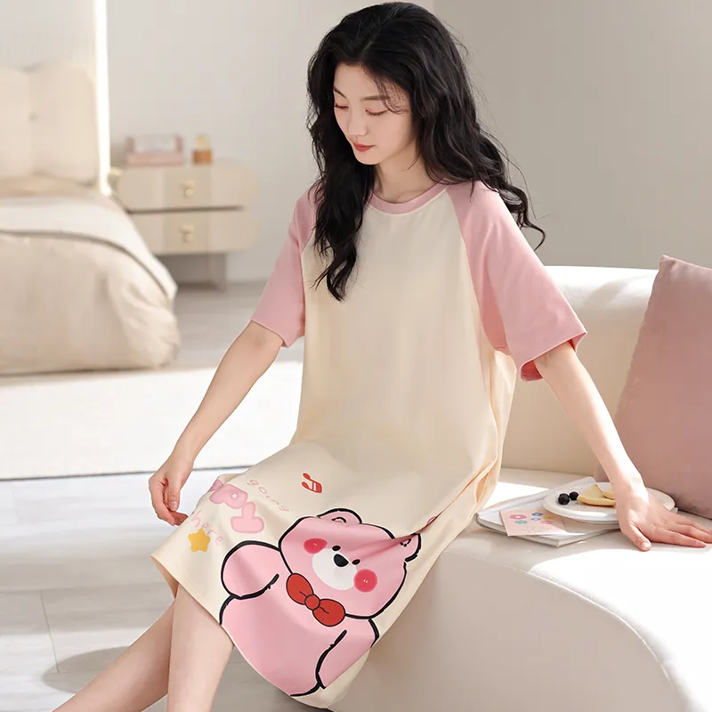 XISHE Women's Nightgowns-5