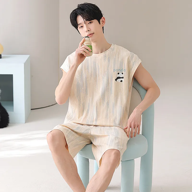 XISHE Men Pajama Sets-3