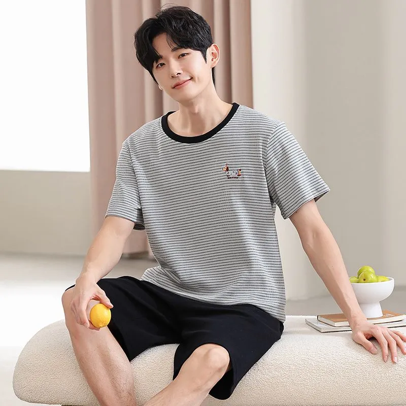 XISHE Pajama Set Men's Standard Color-2