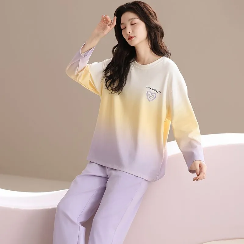 XISHE Pajama Set Women's Light Purple-2