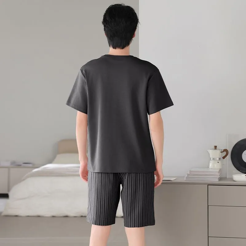 XISHE Men Pajama Sets-13