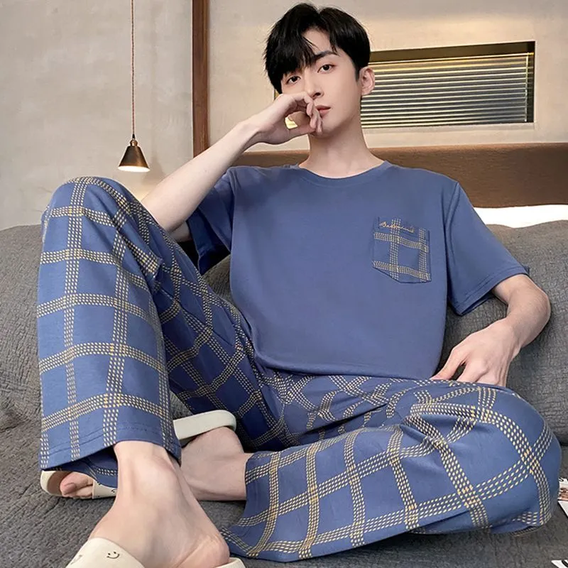 XISHE Pajama Set Men's Standard Color-1