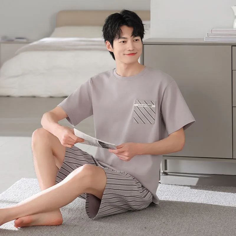 XISHE Men Pajama Sets-6