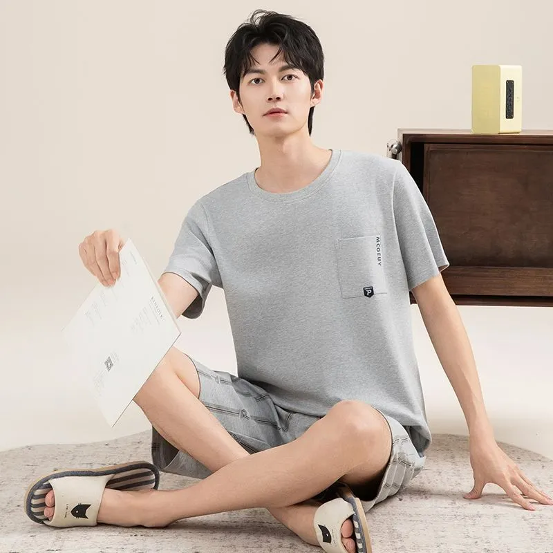 XISHE Men Pajama Sets-4