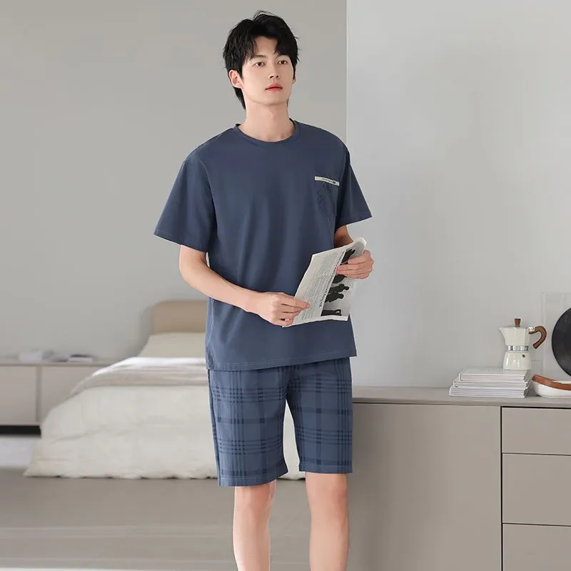XISHE Men Pajama Sets-4