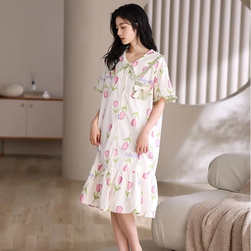 XISHE Women's Nightgowns-1