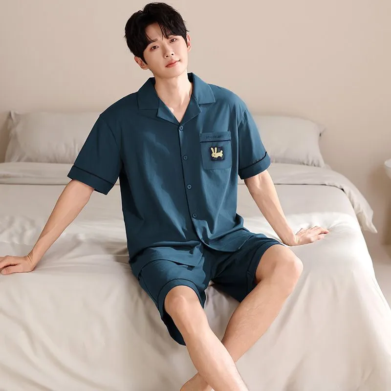 XISHE Pajama Set Men's Standard Color-2