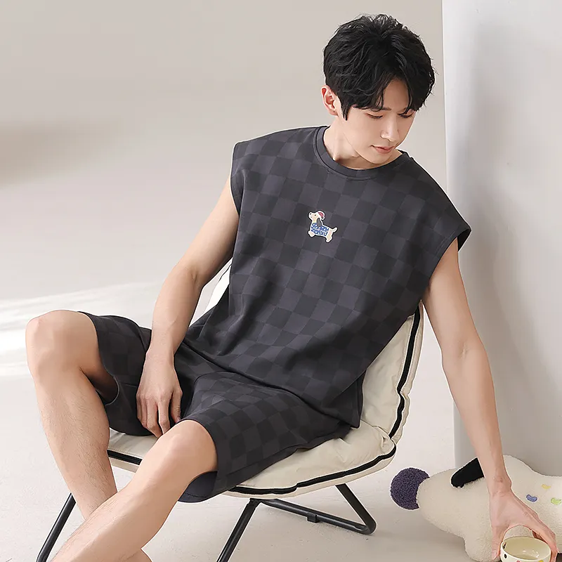 XISHE Men Pajama Sets-1