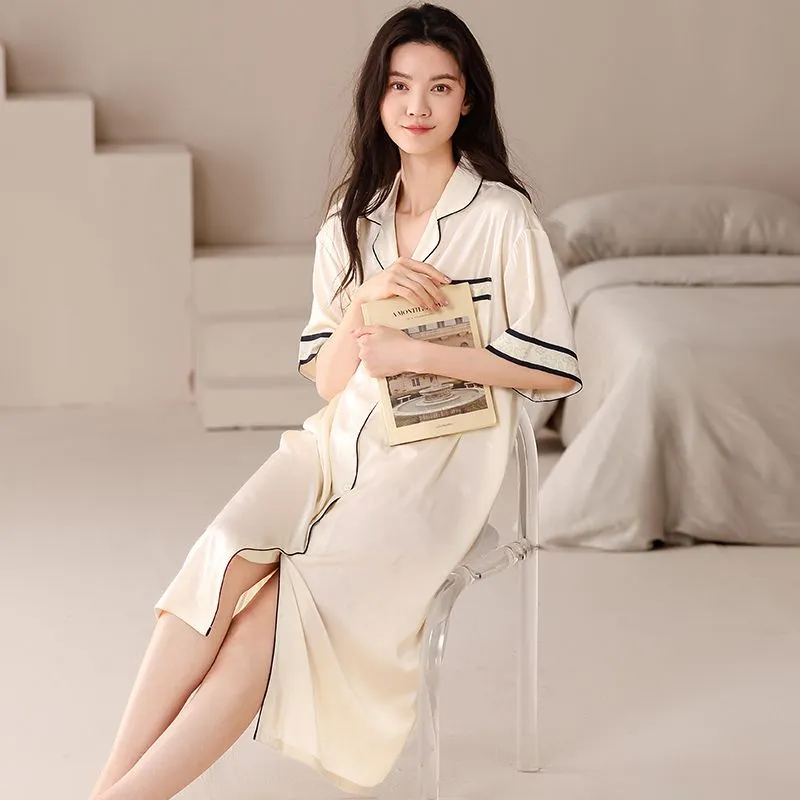 XISHE Women's Nightgowns-3