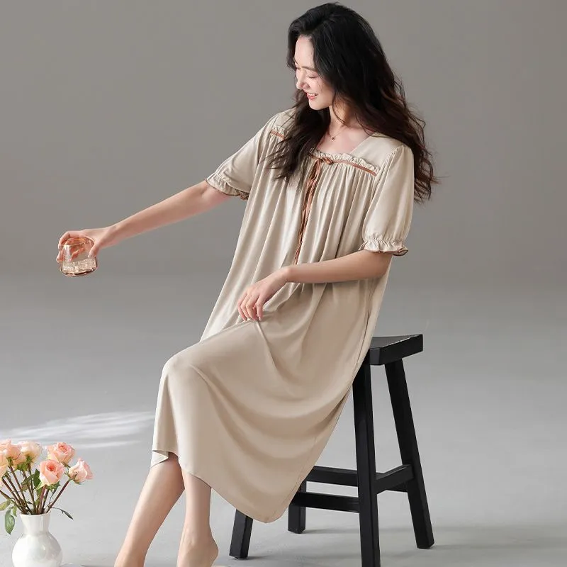 XISHE Women's Nightgowns-3