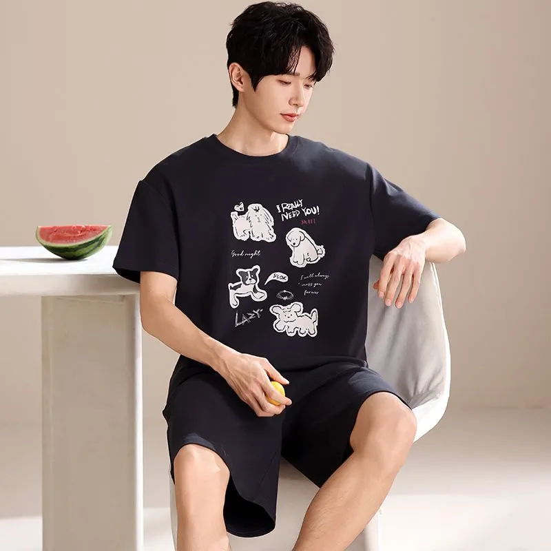 XISHE Pajama Set Men's Standard Color-1