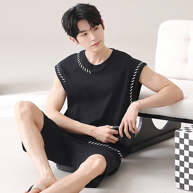 XISHE Men Pajama Sets-3